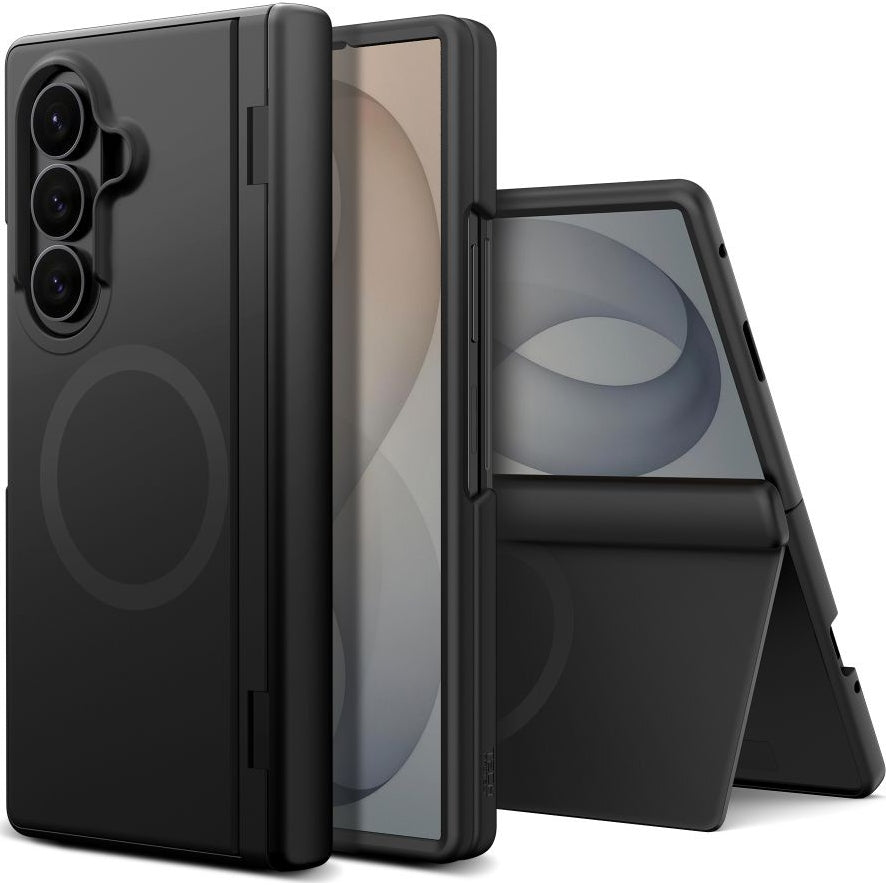 Handyhülle für Galaxy Z Fold8 Ultra, Tech- Protect Kevlar Aura MagSafe, Schwarz (2/7)