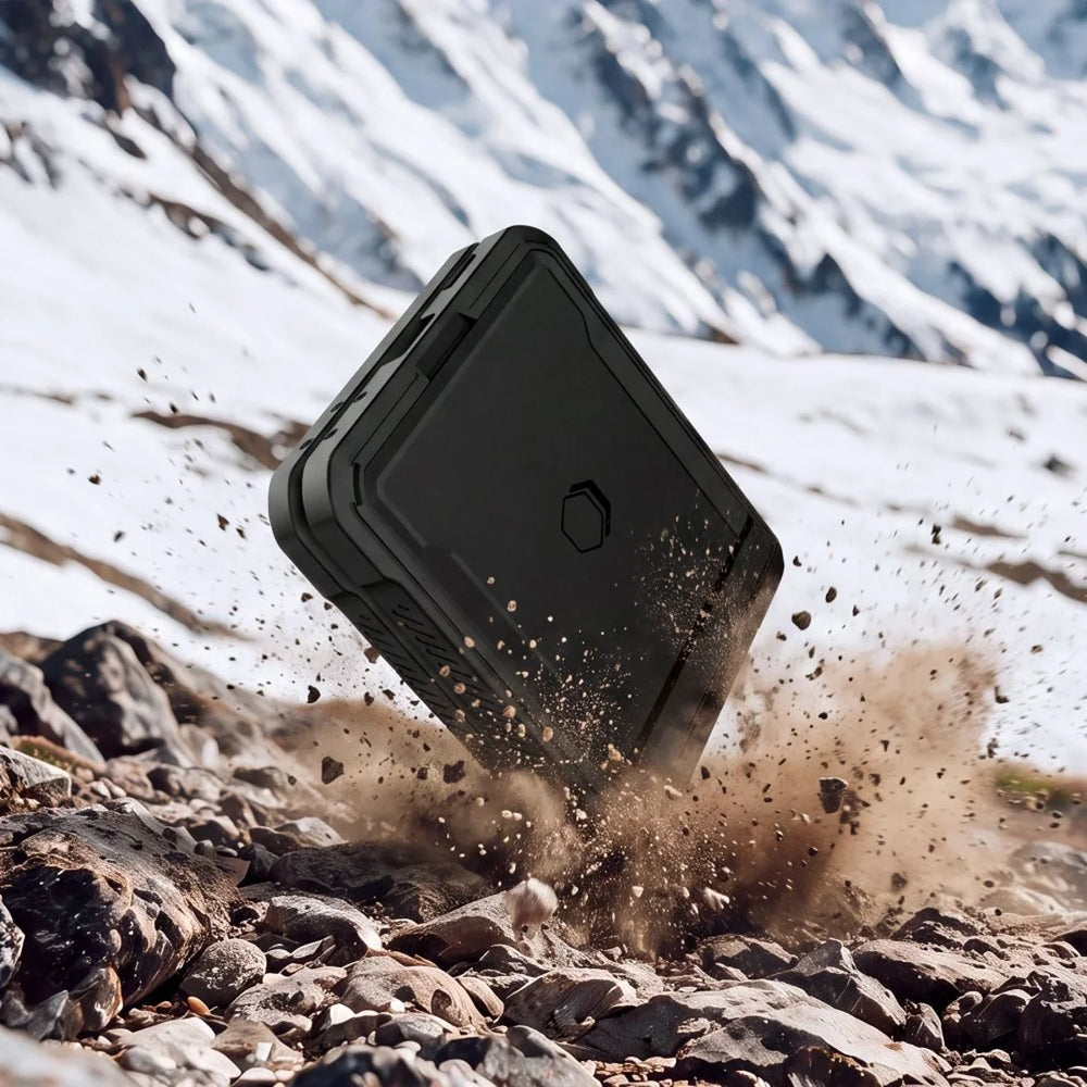 Handyhülle 360° für Galaxy Z Flip8, Tech- Protect Kevlar Pro, Schwarz (4/8)