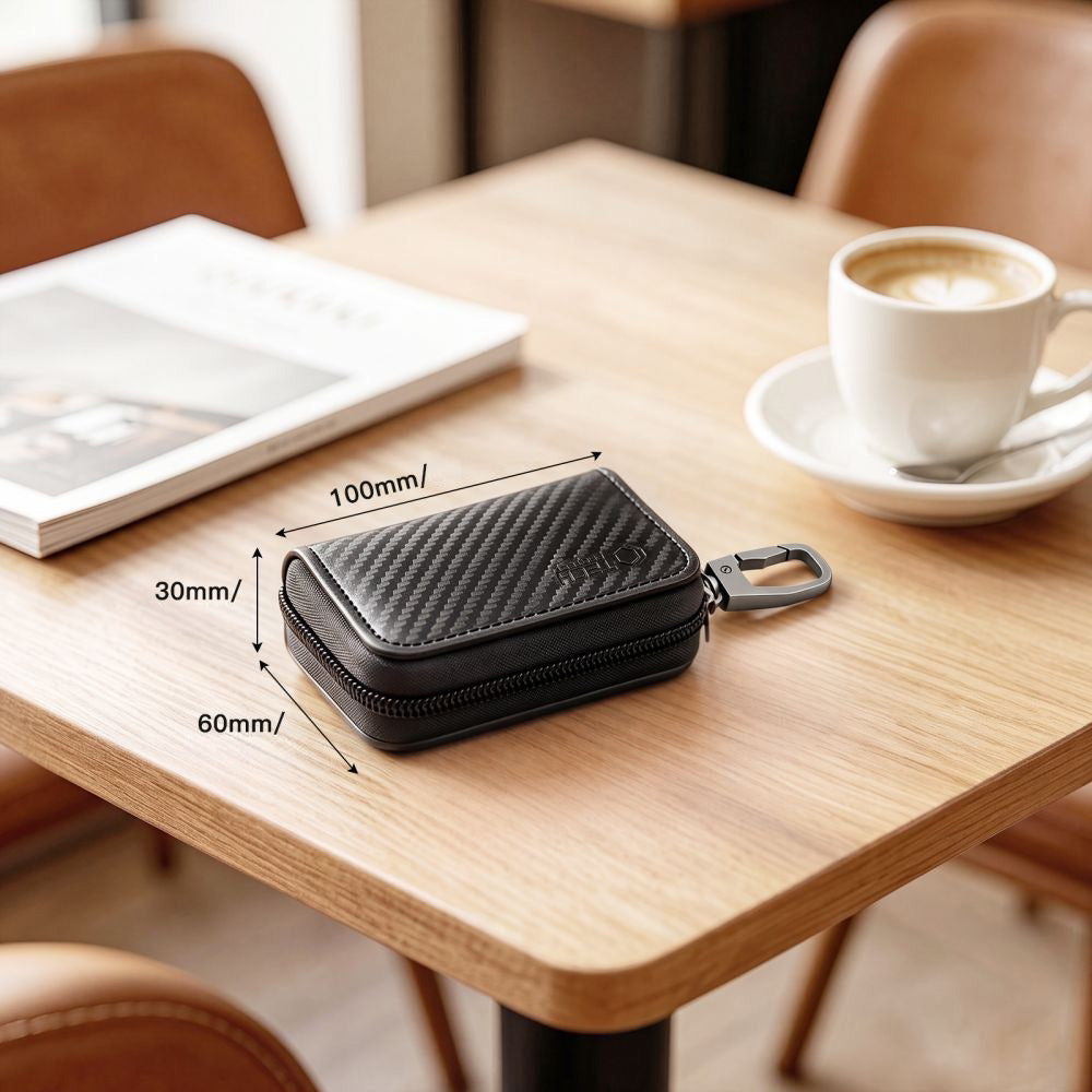 Schutzhülle Faradayscher Käfig, Tech-Protect KLR300 Pouch Keyless RFID Signal Blocker Case, Carbon