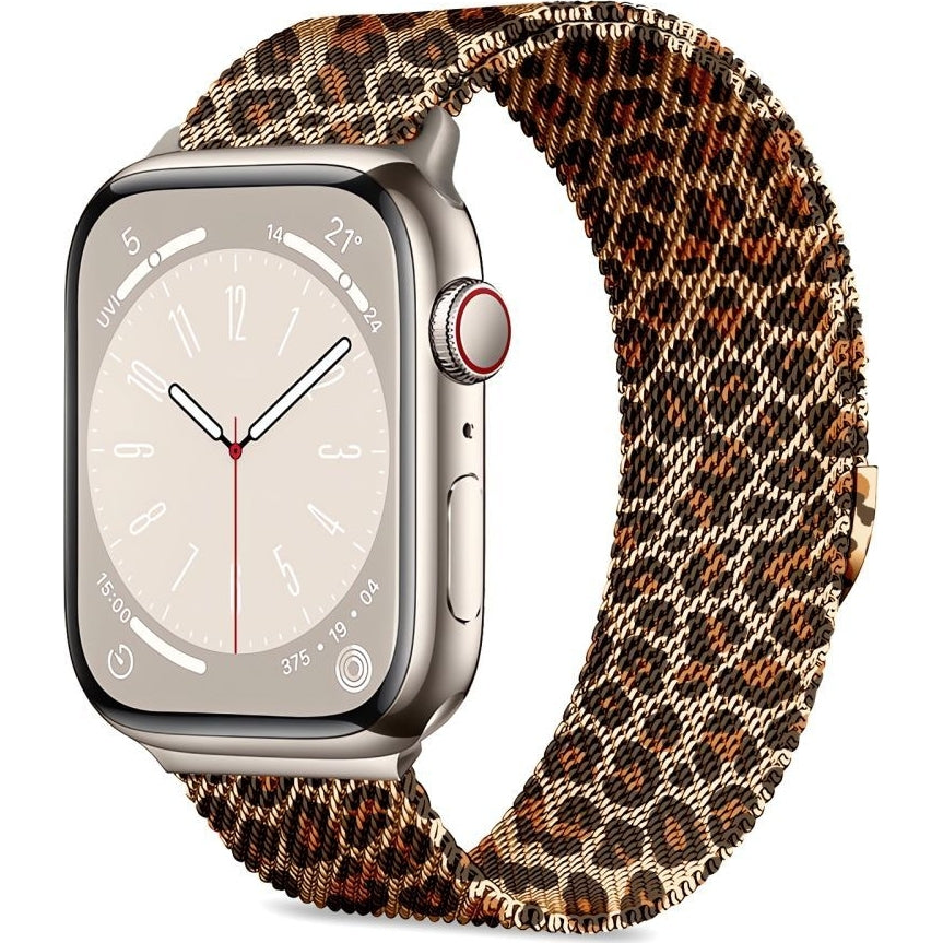 Stahlarmband für Apple Watch 38/40/41/42 mm, Tech-Protect Lamano, Gemustert