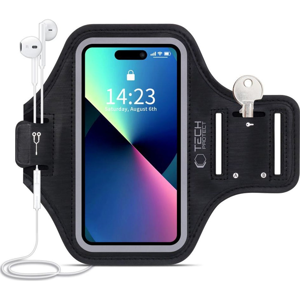 Armbinde Tech Protect M4 Universal Sport, Schwarz