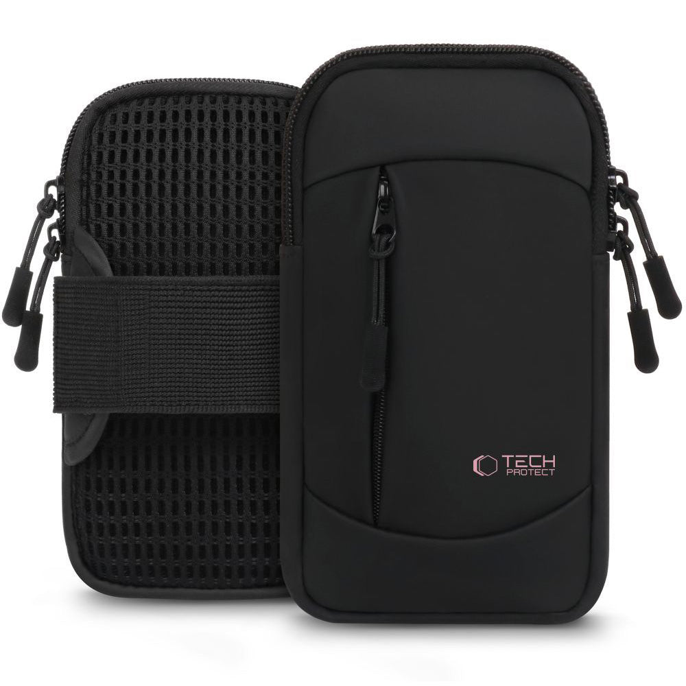 Armbinde Tech-Protect M6 Universal Sport, Schwarz-Rosa