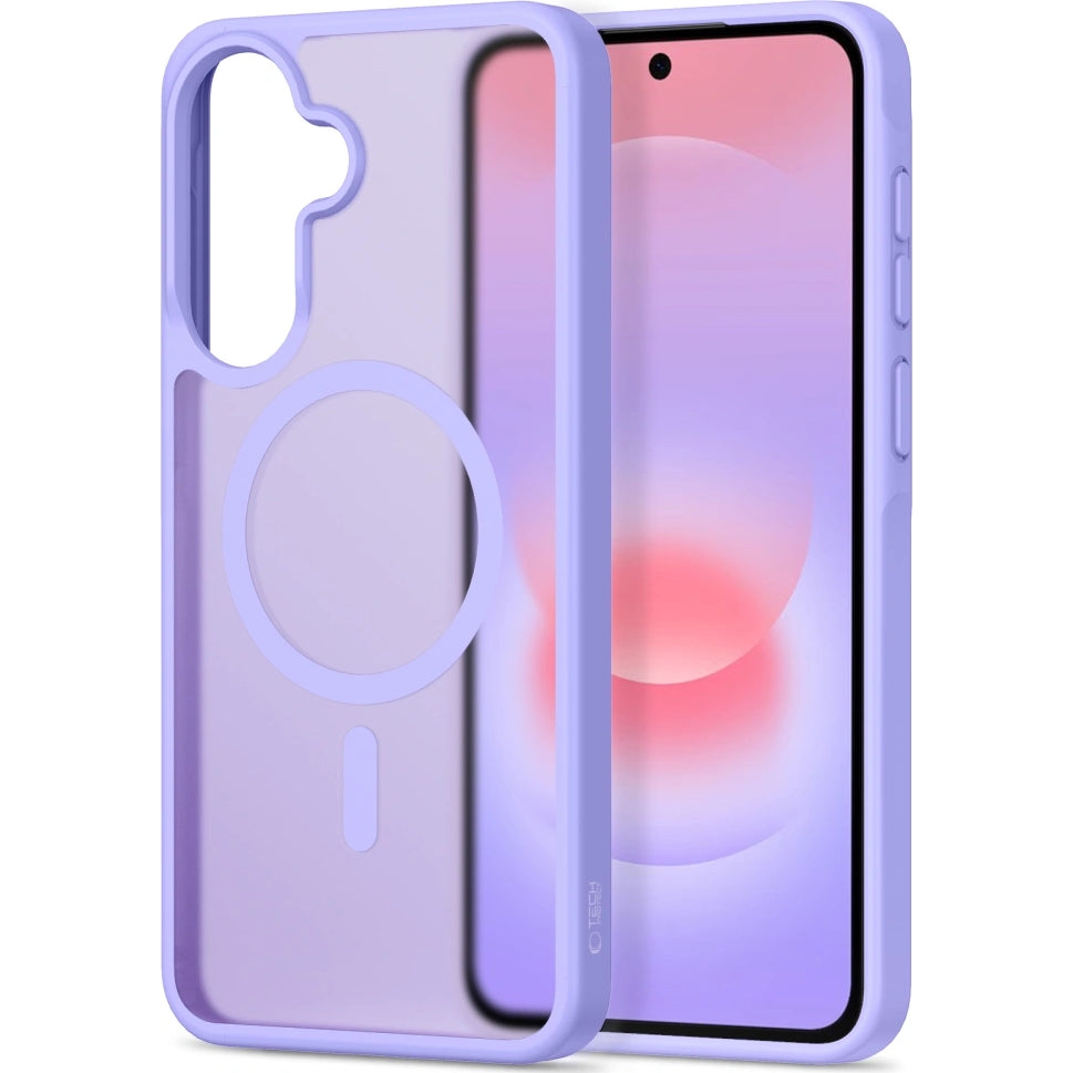 Handyhülle für Galaxy A36 / A37 / A56, Tech-Protect MagMat MagSafe, Matte Viollett