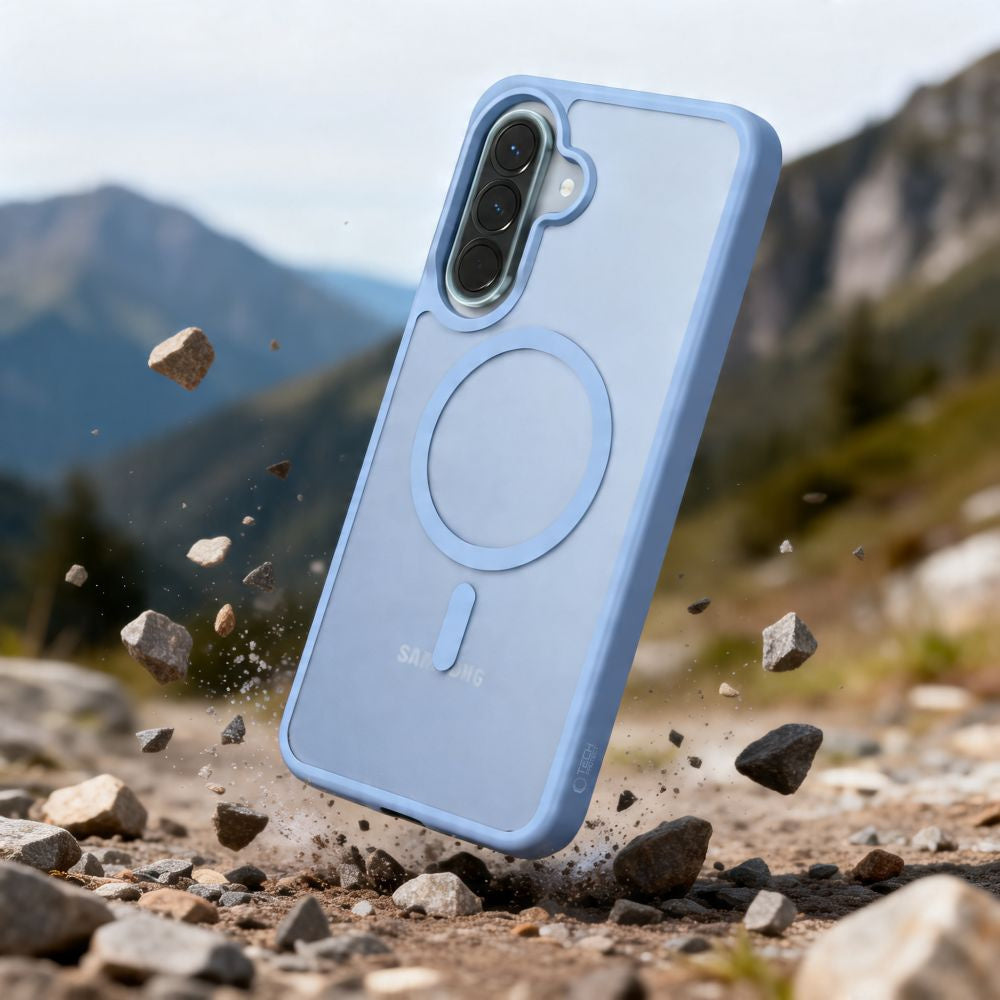 Handyhülle für Galaxy A57, Tech-Protect MagMat MagSafe, Blau