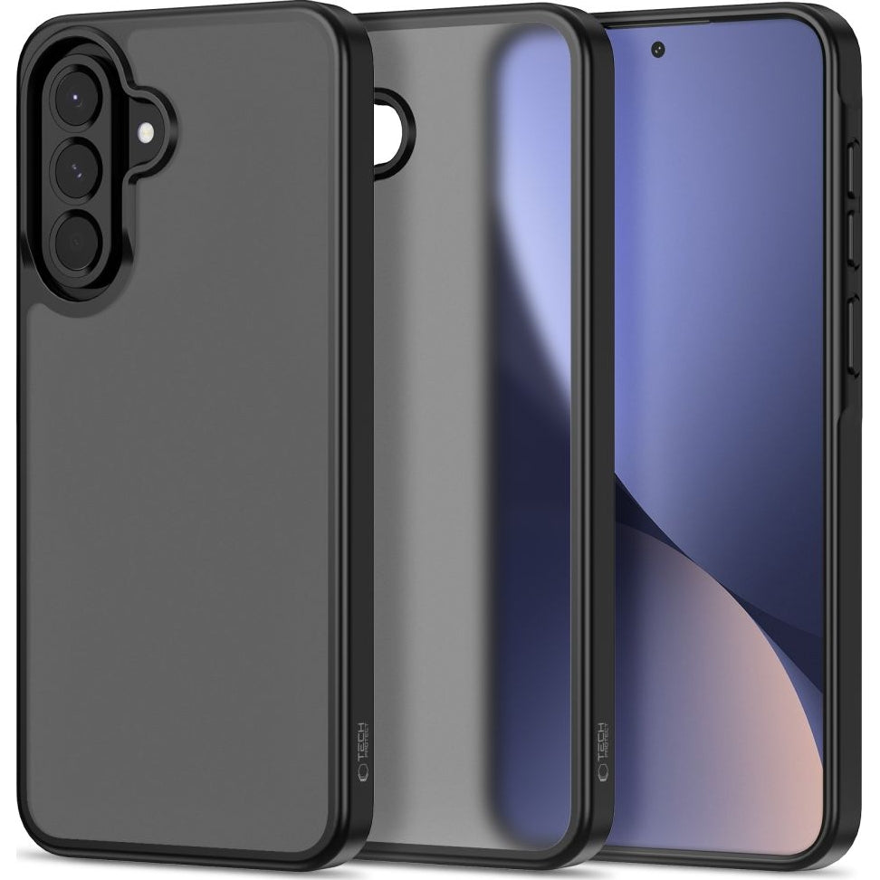 Handyhülle für Galaxy A37 5G / A36 5G / A27 5G / A56 5G, Tech-Protect MagMat, Rauchfarben-Schwarz