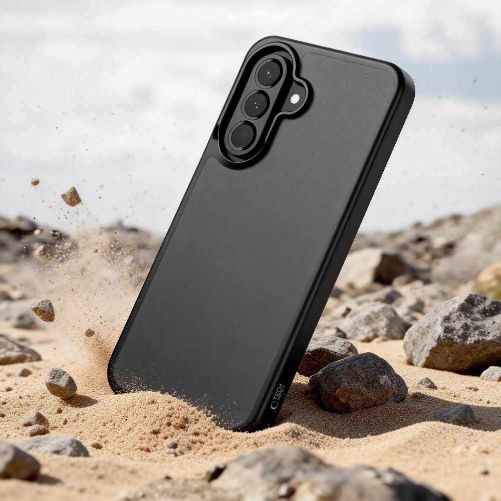 Handyhülle für Galaxy A37 5G / A36 5G / A27 5G / A56 5G, Tech-Protect MagMat, Rauchfarben-Schwarz