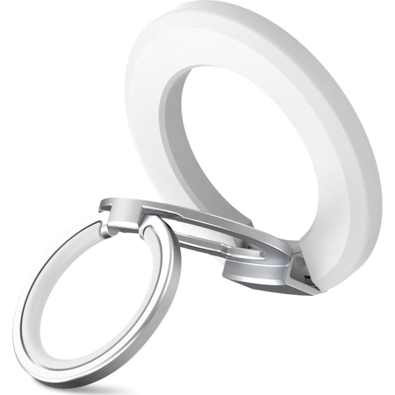 Magnetischer Fingerhalter, Tech-Protect MMR500 Magnetic MagSafe Ring, Telefonhaler, Weiß