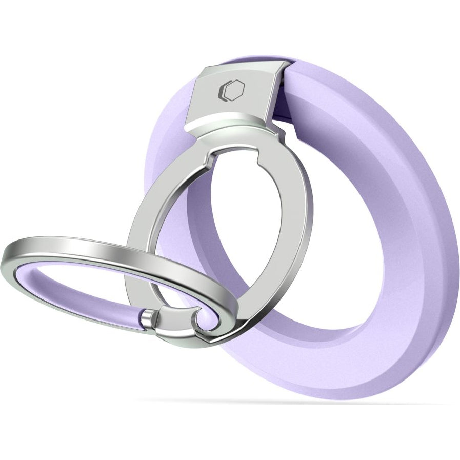 Magnetischer Fingerhalter, Tech-Protect MMR500 Magnetic MagSafe Ring, Telefonhaler, Violett