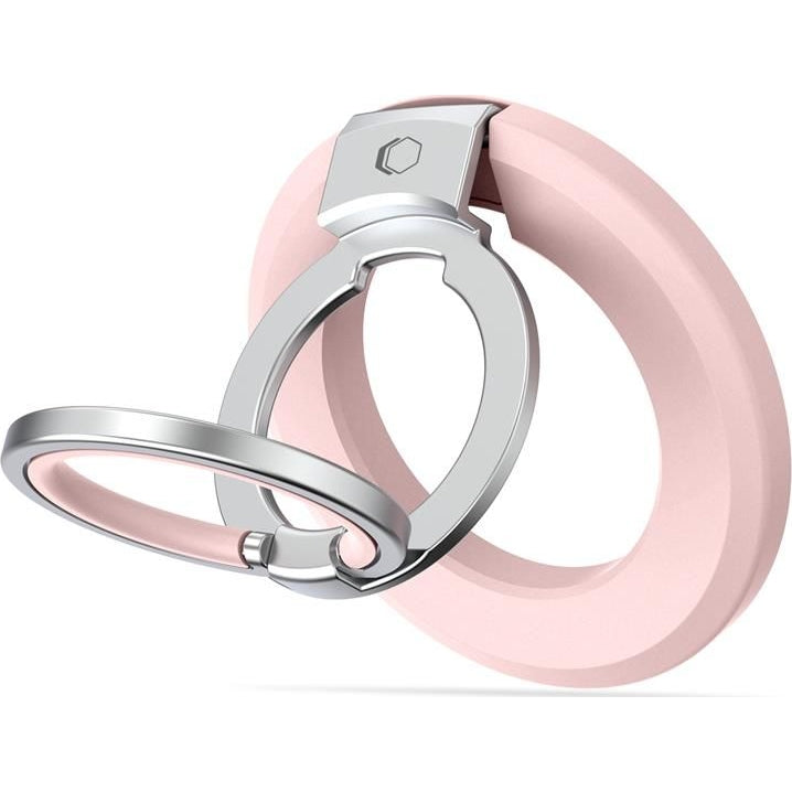 Magnetischer Fingerhalter, Tech-Protect MMR500 Magnetic MagSafe Ring, Telefonhaler, Rosa