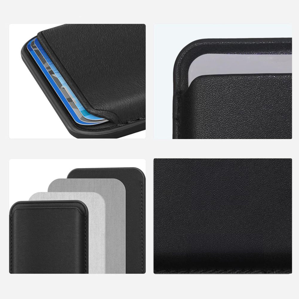 Kartenetui mit MagSafe, Tech-Protect MagWallet, Schwarz
