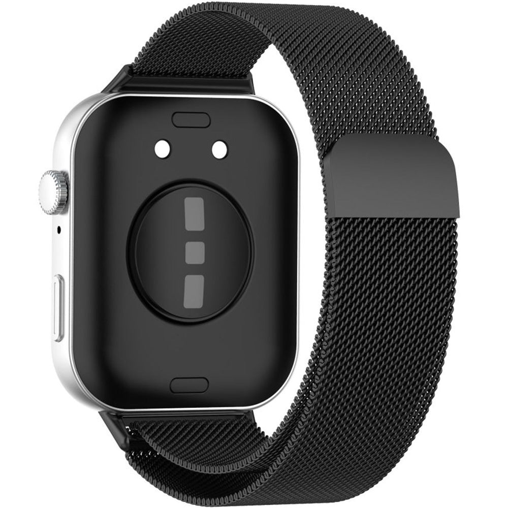 Stahlarmband für Huawei Watch Fit 5 Pro/5/4 Pro/4/3, Tech-Protect Milaneseband, Schwarz