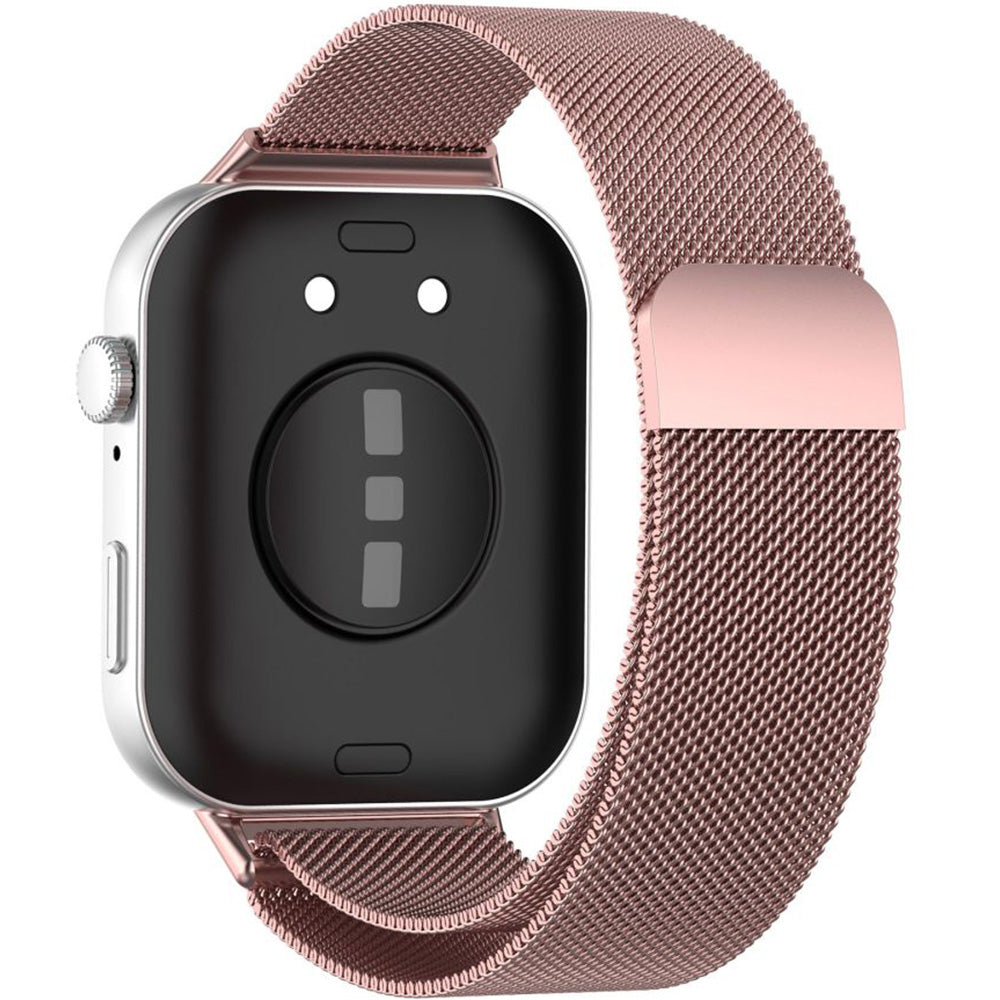 Stahlarmband für Huawei Watch Fit 5 Pro/5/4 Pro/4/3, Tech-Protect Milaneseband, Rosa