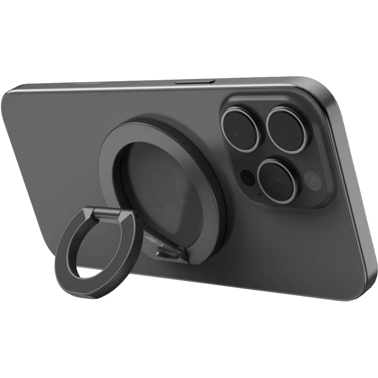 Magnetischer Fingerhalter, Tech-Protect MMR400 Magnetic MagSafe Ring, Schwarz
