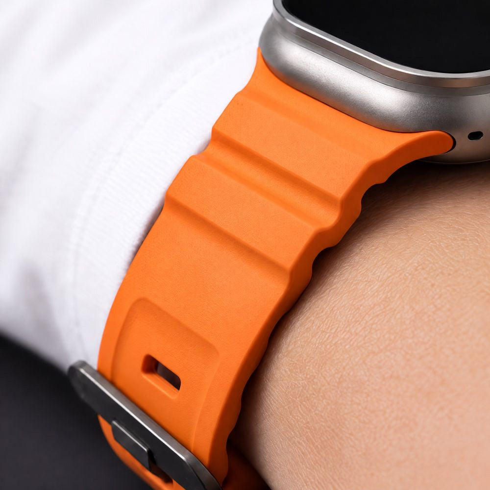 Armband für Apple Watch 44/45/46/49 mm, Tech-Protect Motion, Orange (7/7)