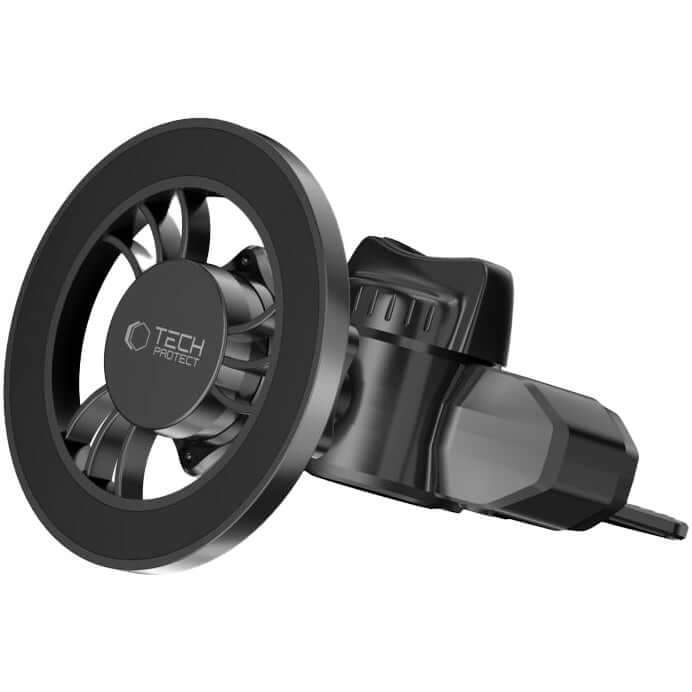 Autohalterung für Lüftungsgitter, CD-Schacht, Magnetische für MagSafe Tech-Protect N56 Magnetic CD & Vent Car Mount, Schwarz