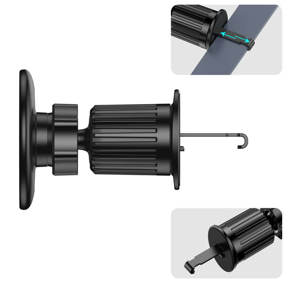 Autohalterung für Lüftungsgitter, CD-Schacht, Magnetische für MagSafe Tech-Protect N56 Magnetic CD & Vent Car Mount, Schwarz