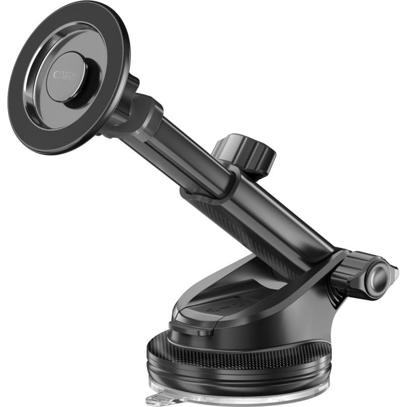 Magnetische Handy-Halterung für Lüftungsgitter / Cockpit / Windschutzscheiben, Tech-Protect N58, mit MagSafe, Schwarz