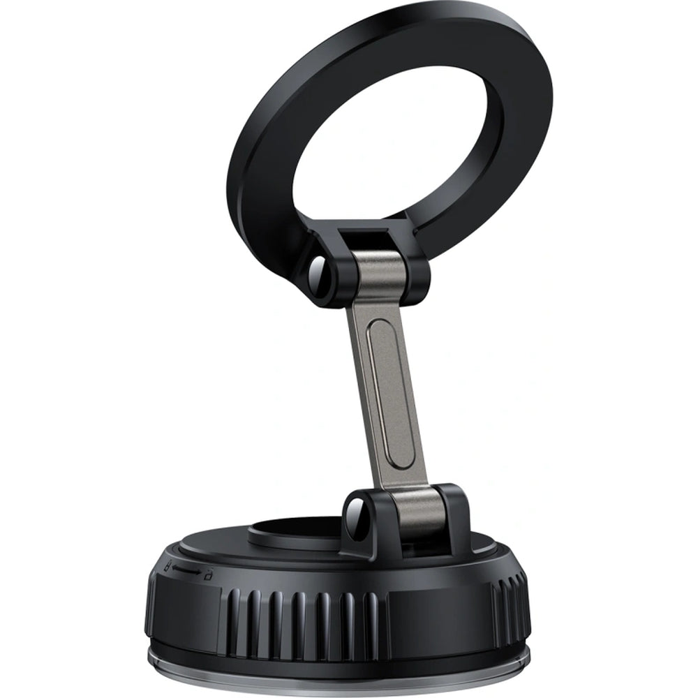 Magnetischer Autohalter für Windschutzscheibe/Armaturenbrett für MagSafe Tech-Protect N61, Schwarz