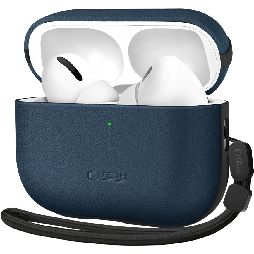 Schutzhülle für AirPods Pro 3, Tech-Protect NaturalFit, Dunkelblau