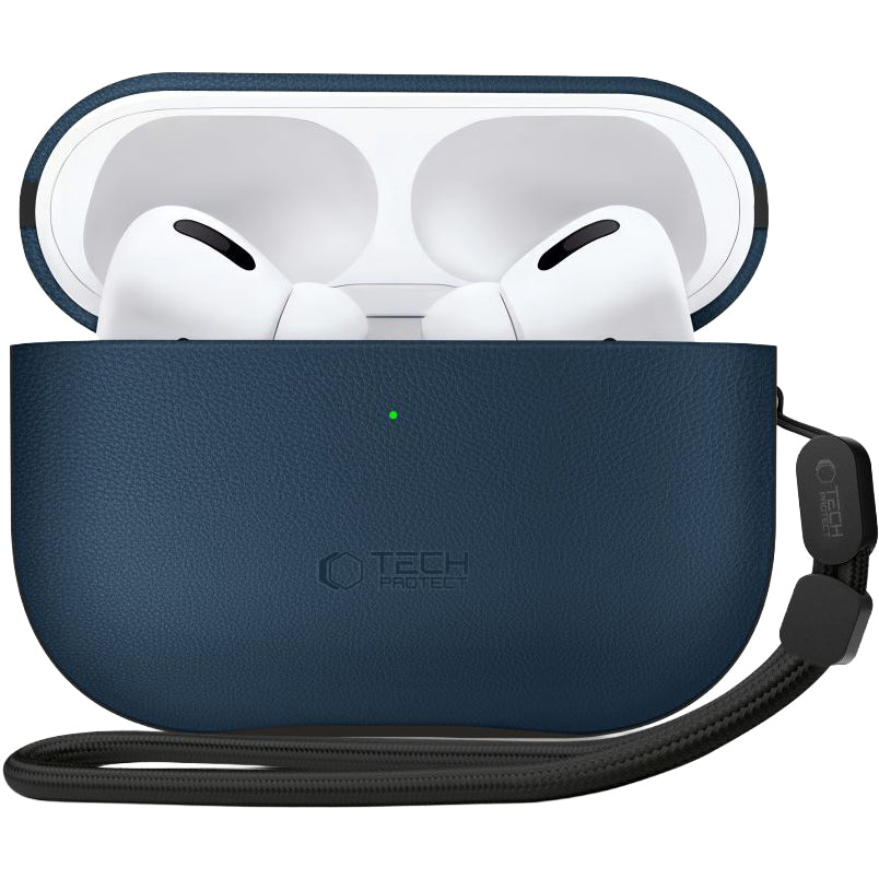 Schutzhülle für AirPods Pro 3, Tech-Protect NaturalFit, Dunkelblau