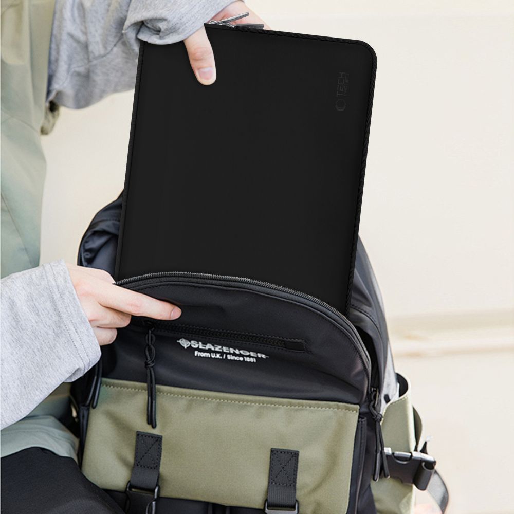 Schutzhülle für 13" / 14" Laptop, Tech-Protect Neo Slim, Schwarz