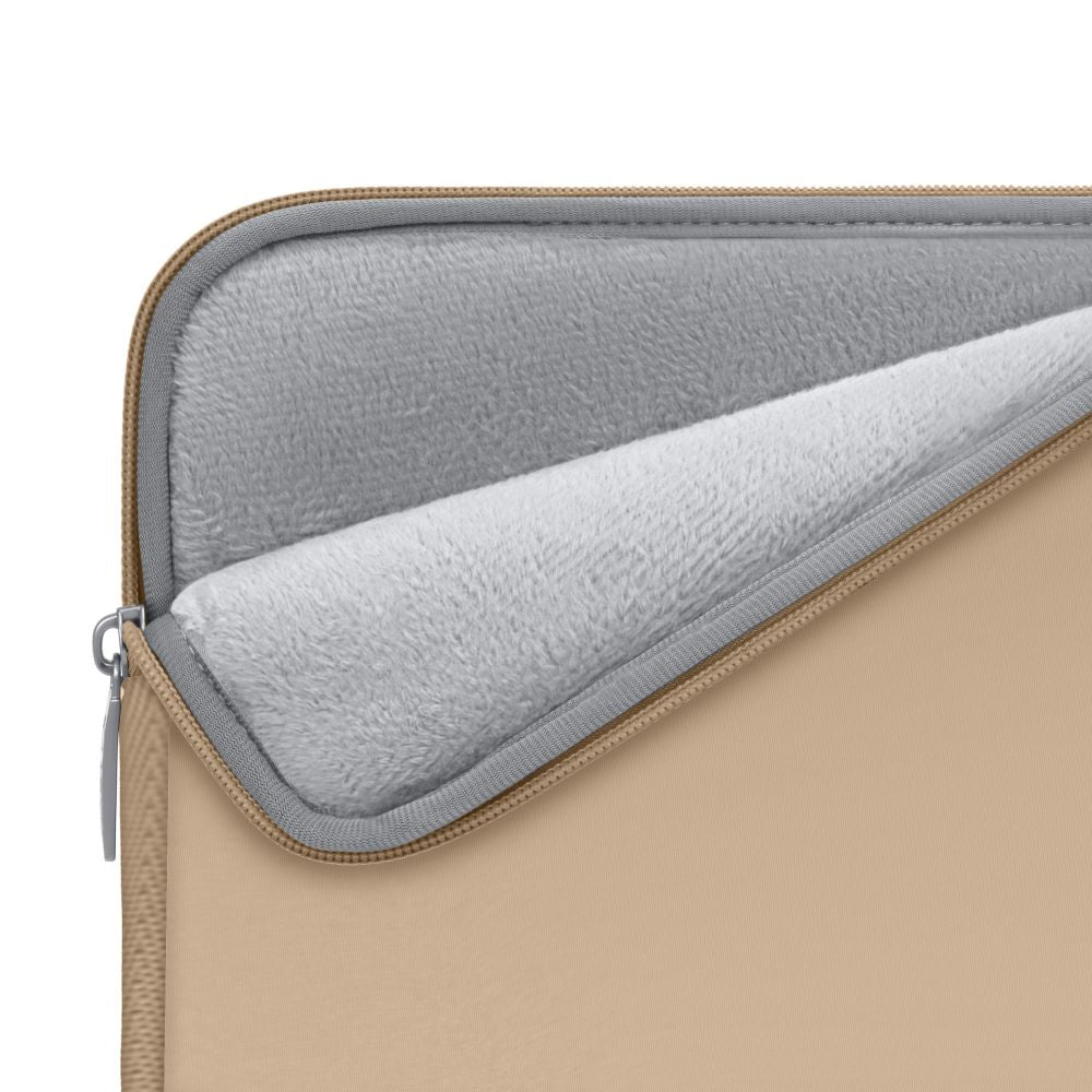 Schutzhülle für 13" / 14" Laptop, Tech-Protect Neo Slim, Beige