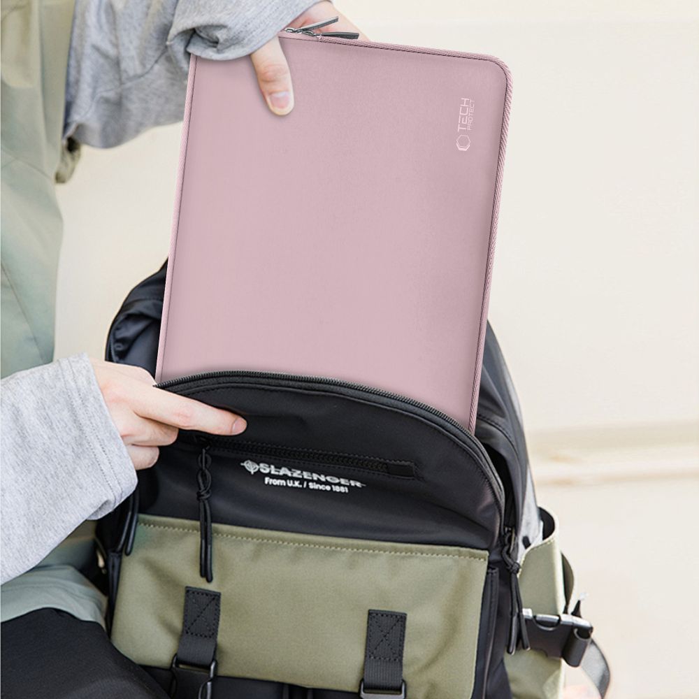 Schutzhülle für 15" / 16" Laptop, Tech-Protect Neo Slim, Rosa