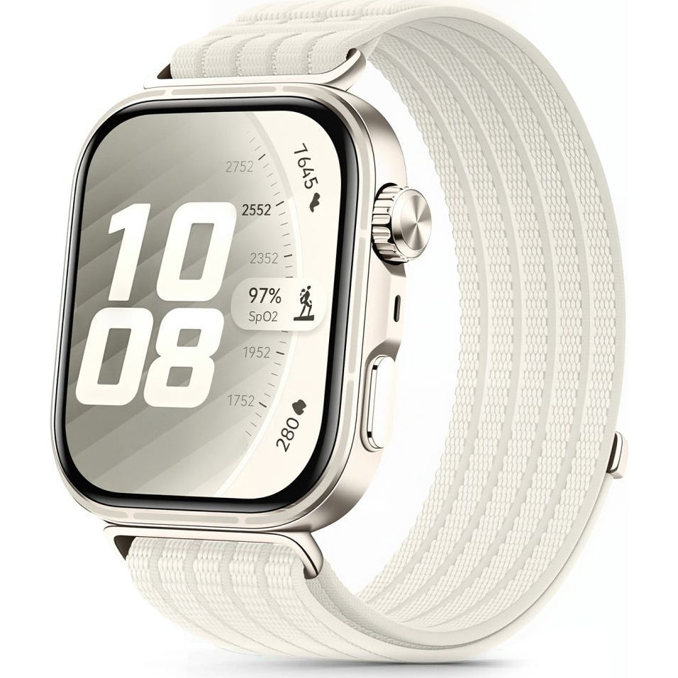 Nylon Armband für Huawei Watch Fit 5 / 5 Pro / 4 / 4 Pro / 3, Tech-Protect, Creme
