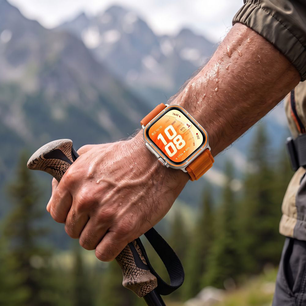 Armband für Huawei Watch Fit 5 Pro /5/4 Pro/4/3, Tech-Protect Nylon Pro, Orange