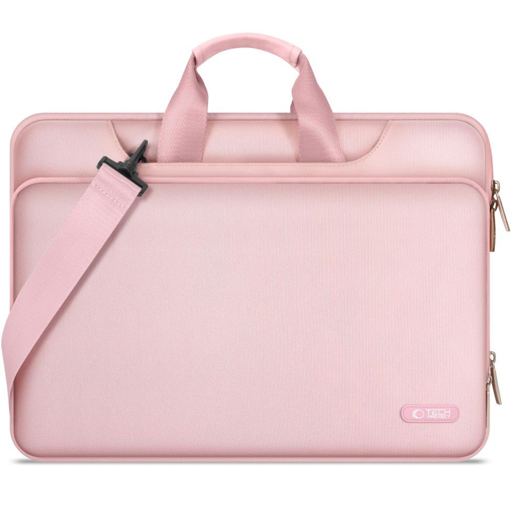 Umhängetasche für 15-16“ Laptop, Tech-Protect Pocket Bag, Rosa