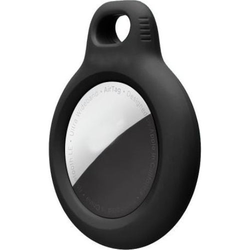 Schutzhülle / Schlüsselanhänger für Apple AirTag, Tech-Protect Rough Chain, 2 Stück, Schwarz
