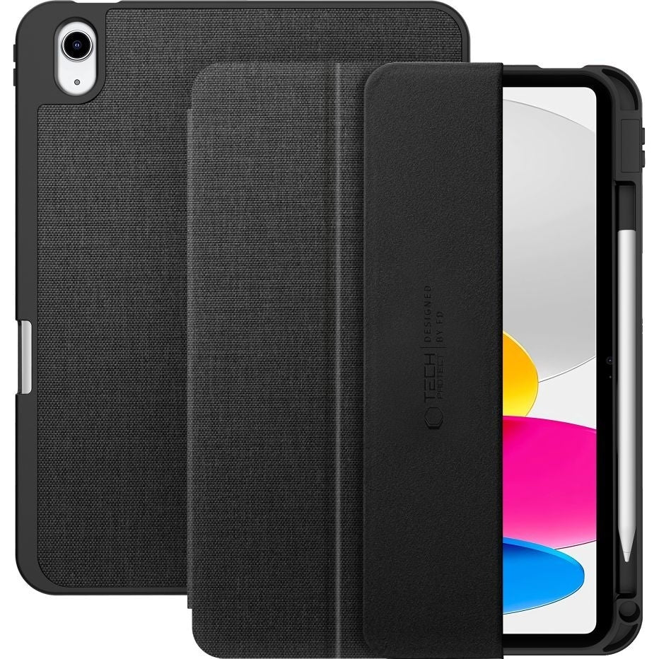 Schutzhülle für iPad 11 / 10 gen. 2025 / 2022, Tech-Protect SC Pen Canvas, Schwarz