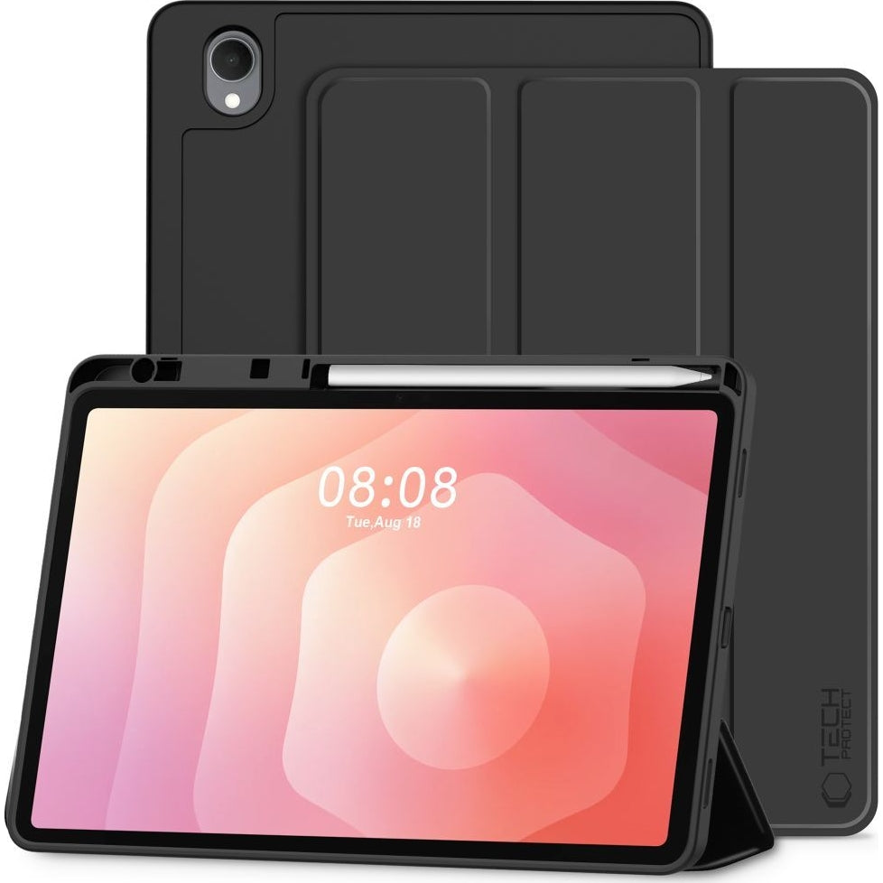 Schutzhülle mit Klappe für Galaxy Tab S11 11", Tech-Protect SC Pen, Schwarz