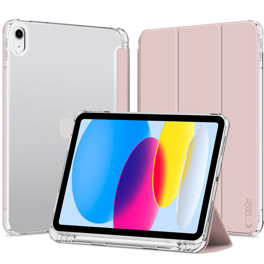 Schutzhülle für iPad 11 / 10 gen. 2025 / 2022, Tech-Protect SC Pen Hybrid, Hellrosa