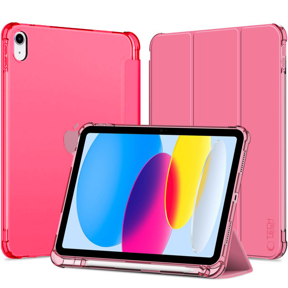 Schutzhülle für iPad 11 / 10 gen. 2025 / 2022, Tech-Protect SC Pen Hybrid, Rosa