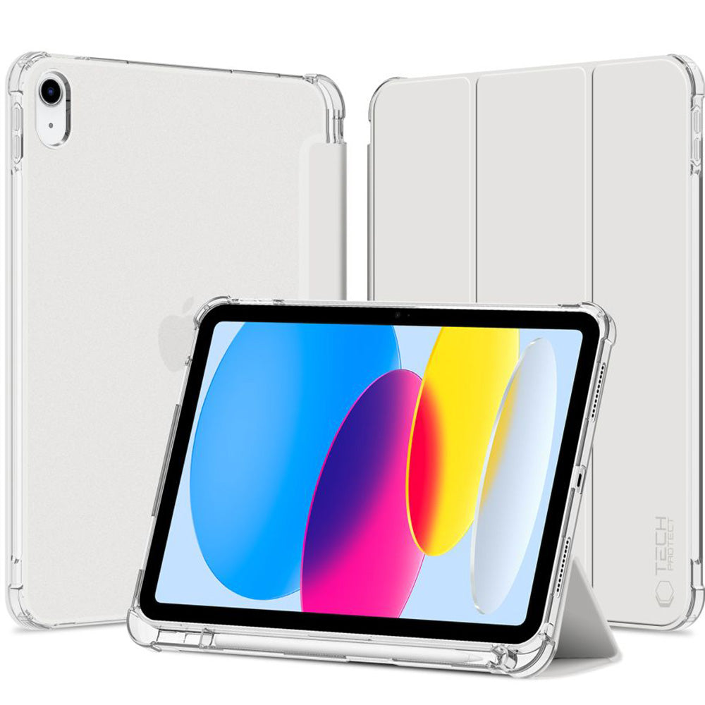 Schutzhülle für iPad 11 / 10 gen. 2025 / 2022, Tech-Protect SC Pen Hybrid, Grau