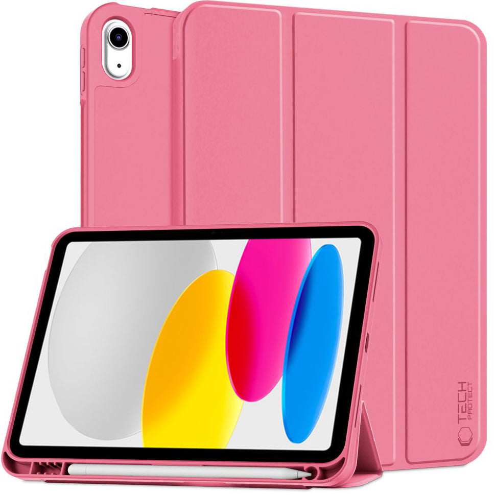 Schutzhülle für iPad 11 / 10 gen. 2025 / 2022, Tech-Protect SC Pen, Rosa