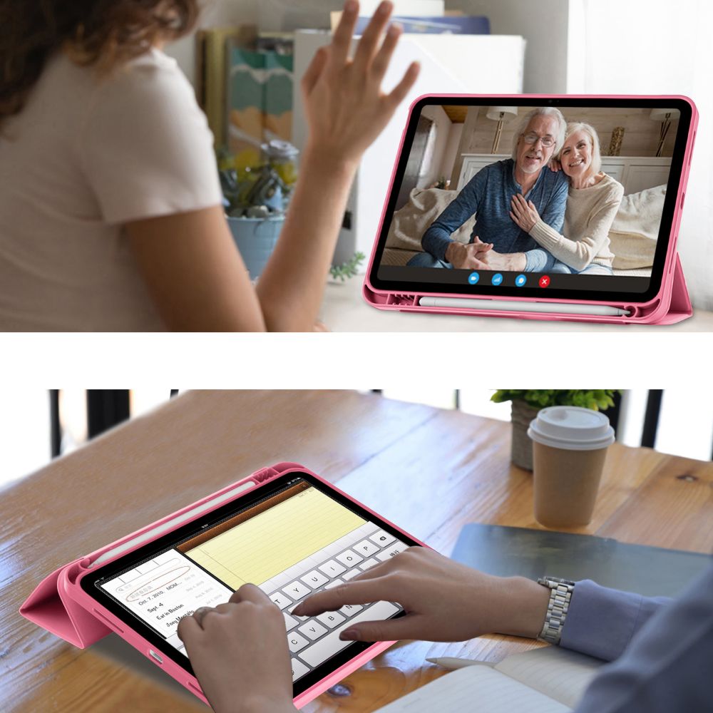 Schutzhülle für iPad 11 / 10 gen. 2025 / 2022, Tech-Protect SC Pen, Rosa
