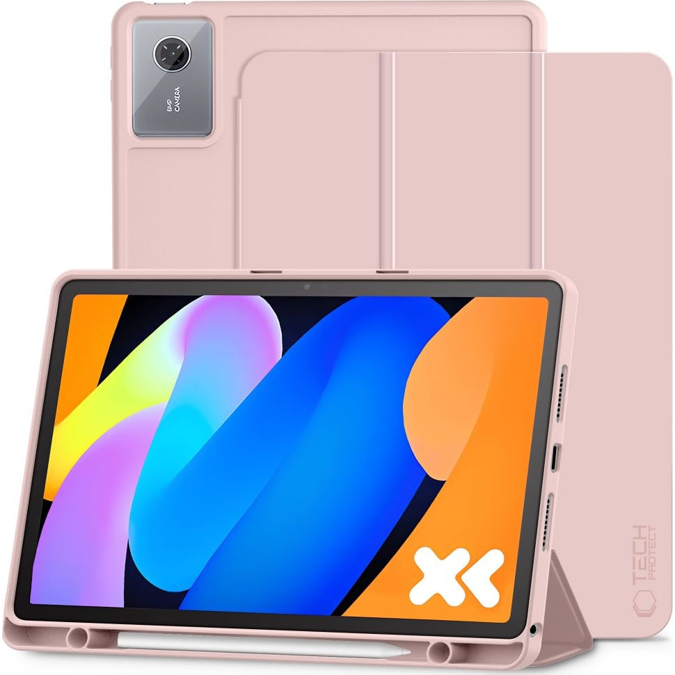 Schutzhülle für Lenovo Idea Tab 11.0, Tech-Protect SC Pen, Rosa