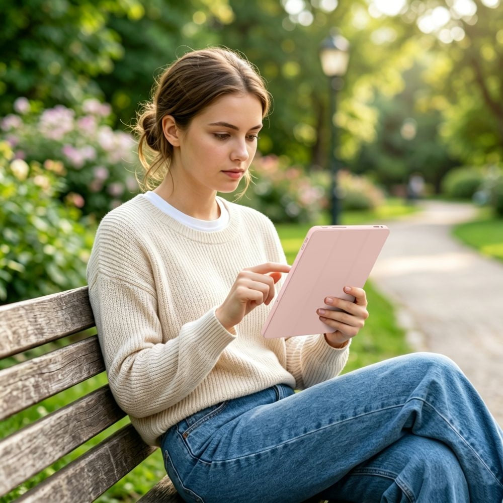 Schutzhülle für Lenovo Idea Tab 11.0, Tech-Protect SC Pen, Rosa