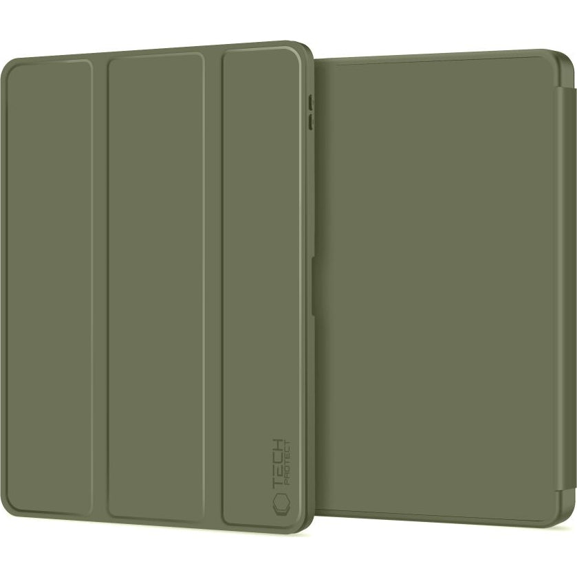 Schutzhülle mit Klappe für Xiaomi Pad 8 / 8 Pro / 7 / 7 Pro, Tech-Protect SC Pen, Grün