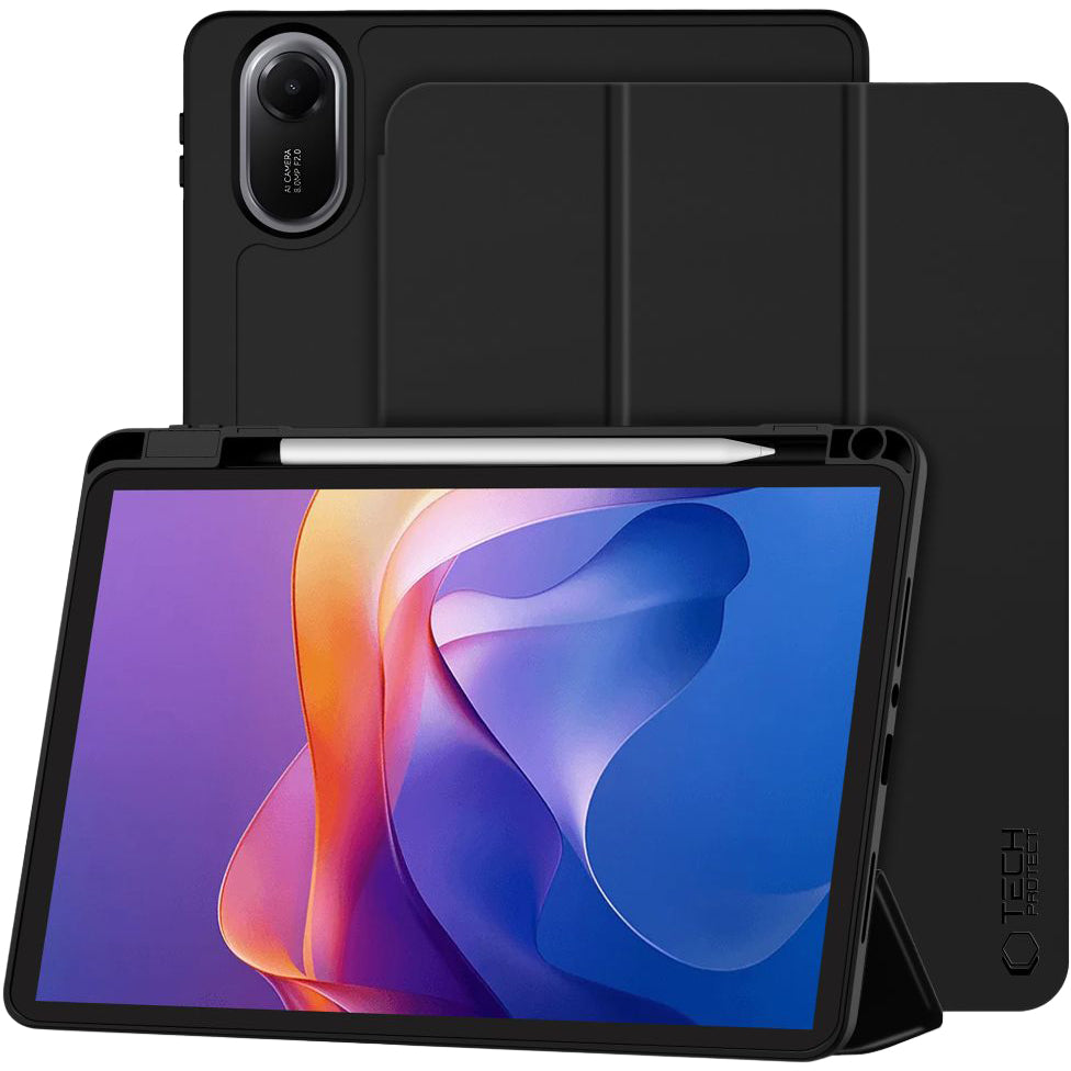 Schutzhülle für Xiaomi Redmi Pad 2, Tech-Protect SC Pen, Schwarz