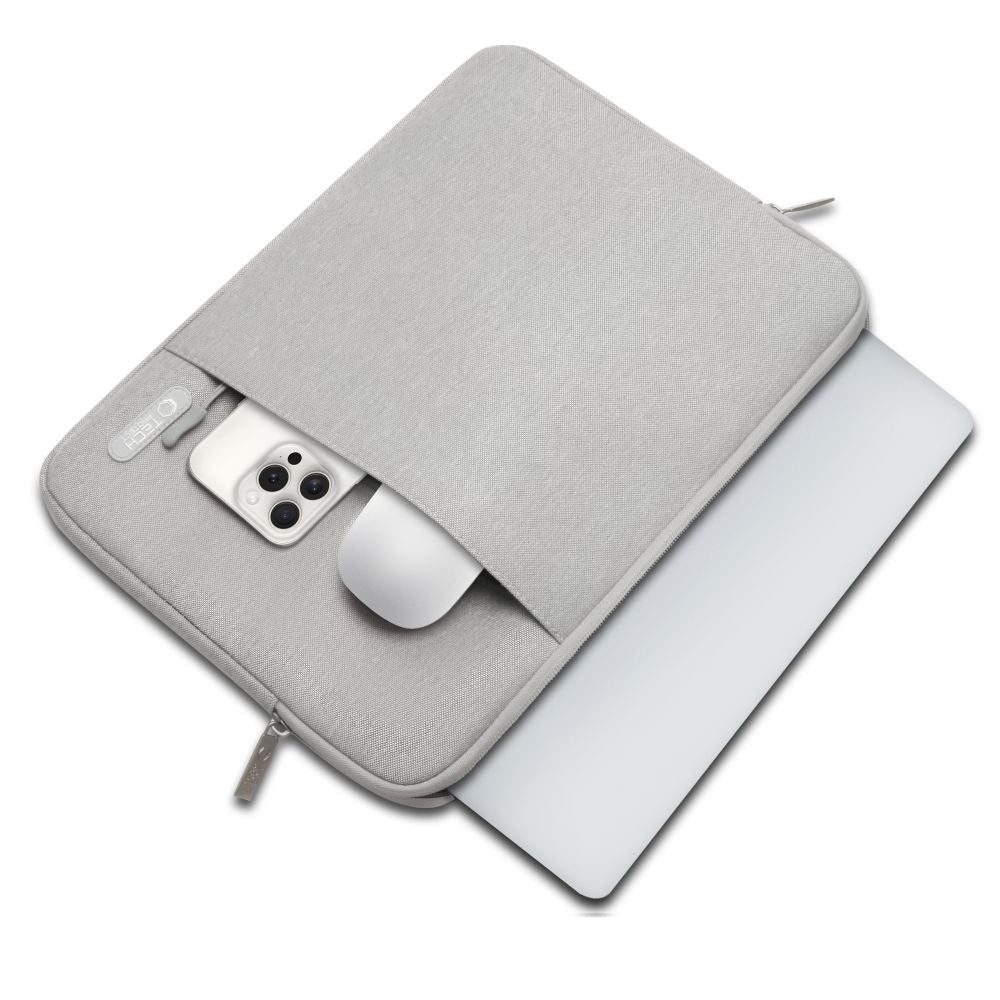 Schutzhülle für 13" / 14" Laptop, Tech-Protect Sleevy, Grau