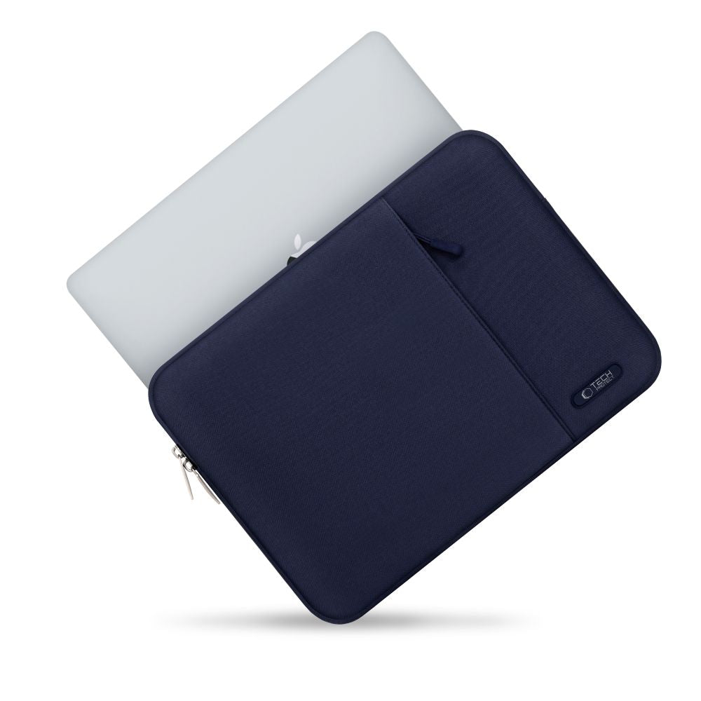 Schutzhülle für 13" / 14" Laptop, Tech-Protect Sleevy, Dunkelblau
