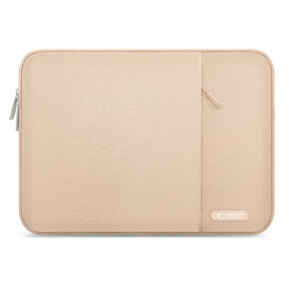 Schutzhülle für 15" / 16" Laptop, Tech-Protect Sleevy, Beige