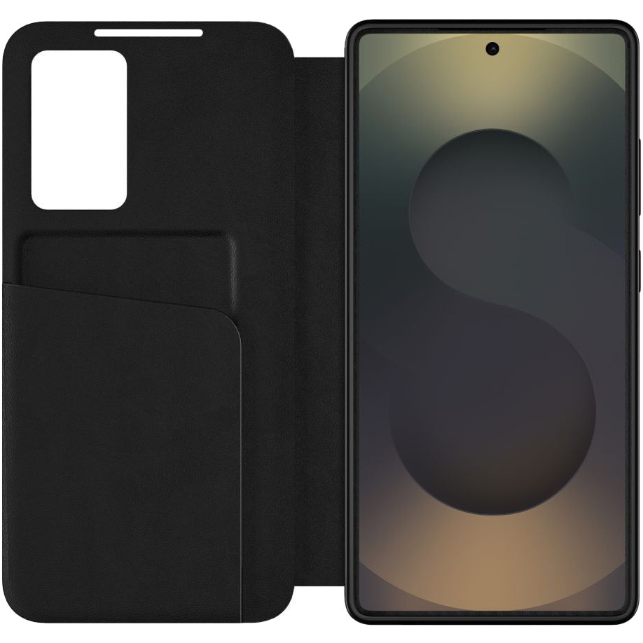 Handyhülle mit Klappe für Galaxy A56 5G, Tech-Protect Smart Wallet, Schwarz