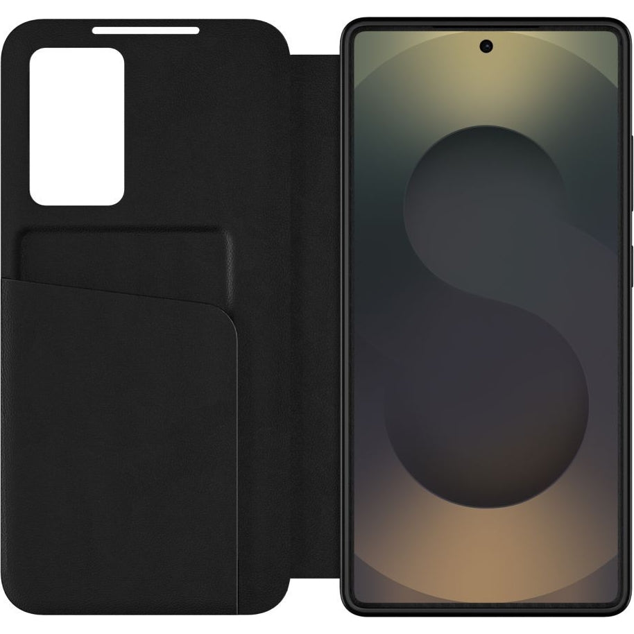 Handyhülle mit Klappe für Galaxy S26 Plus, Tech-Protect Smart Wallet, Schwarz