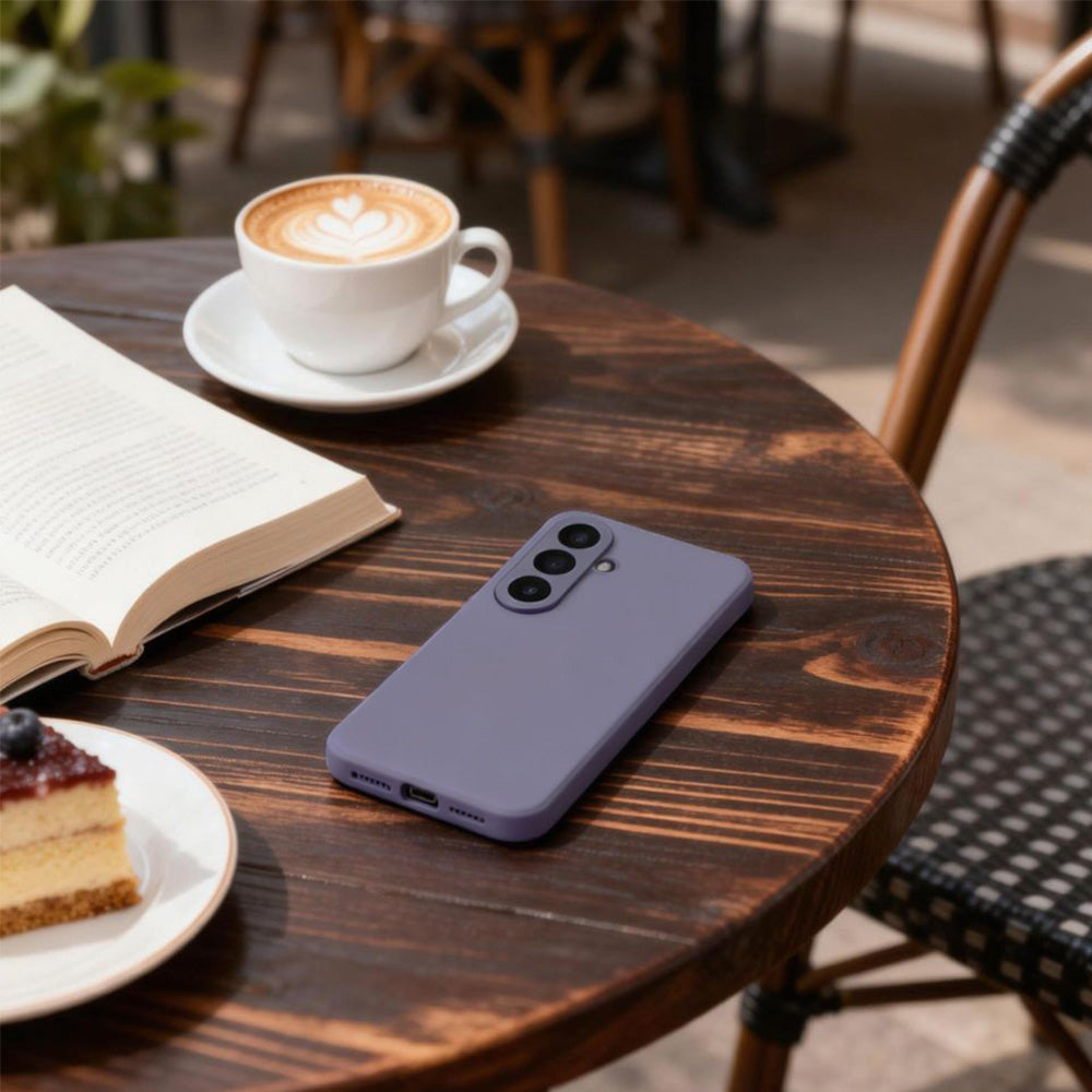 Handyhülle mit Klappe für Galaxy S26 Plus, Tech-Protect Wallet, Violett