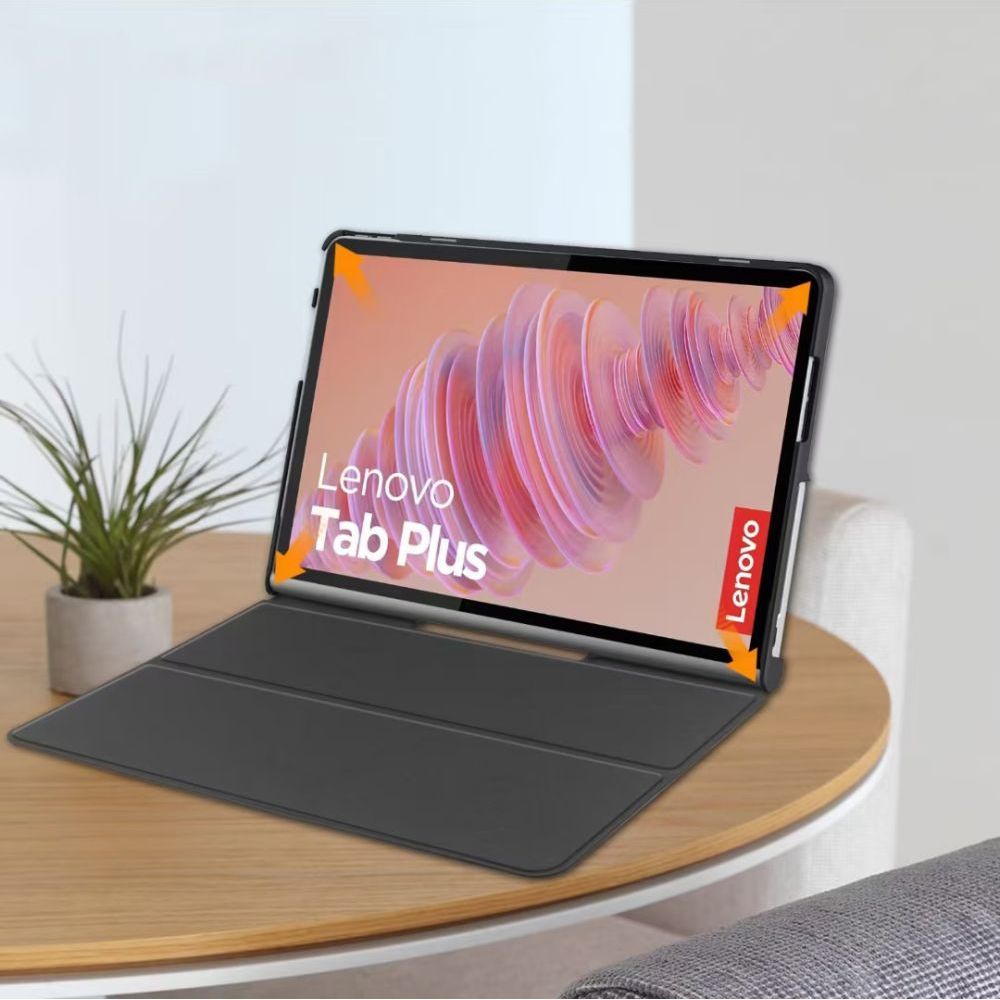 Schutzhülle für Lenovo Tab Plus 11,5" 2024, Tech-Protect SmartCase, Schwarz