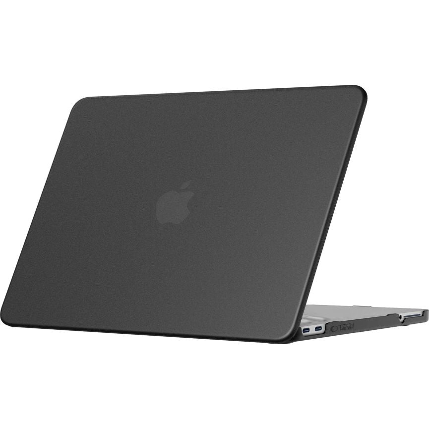 Schutzhülle für MacBook Neo 13" A18 Pro 2026, Tech-Protect SmartShell, mattes Durchscheinend-Schwarz